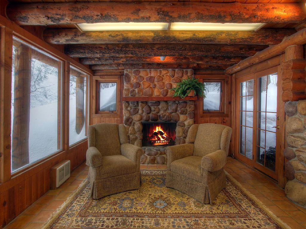 Log Cabin On The Stream Sundance, Utah Экстерьер фото